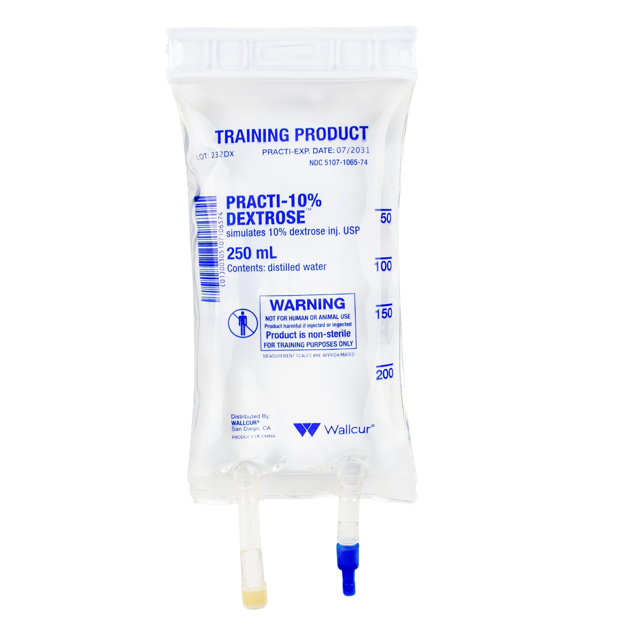 Wallcur-Practi-Dextrose 10% IV Bag-MedTech-1